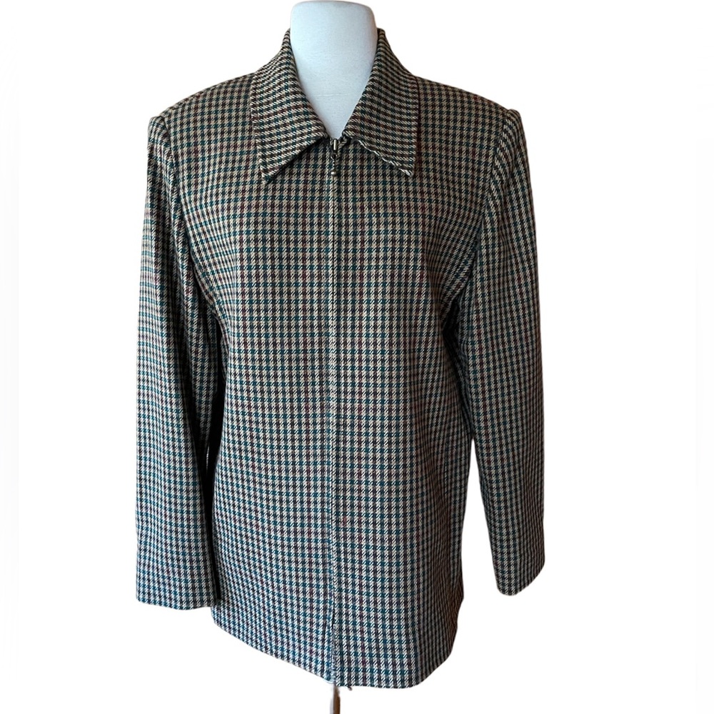 1980s Sag Harbor Zip Up Blazer‎